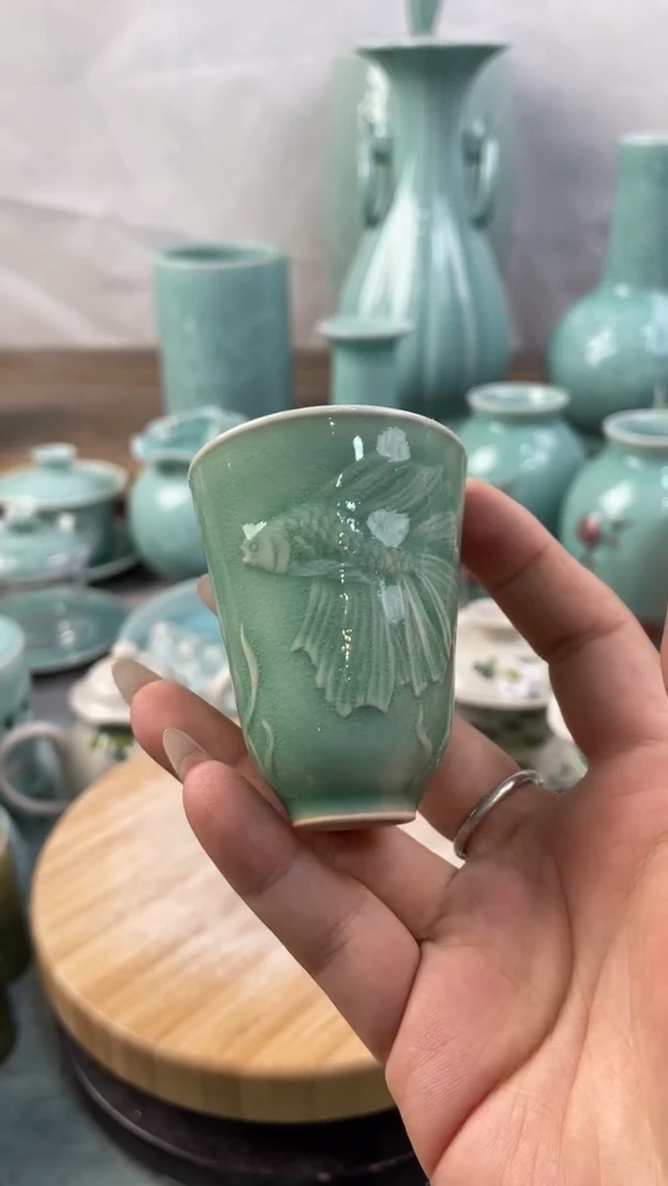 【闪购商品】特价福利 微瑕 慧仙青瓷