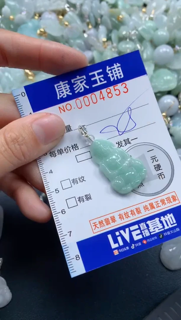颈饰未镶嵌翡翠4853