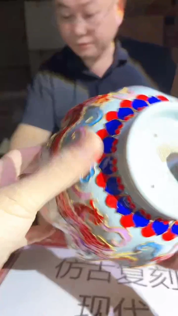 摆件景德镇陶瓷流水146