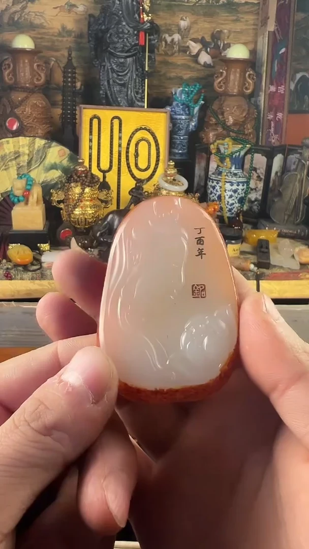 吊坠滴血莲花菩提 三三甄选