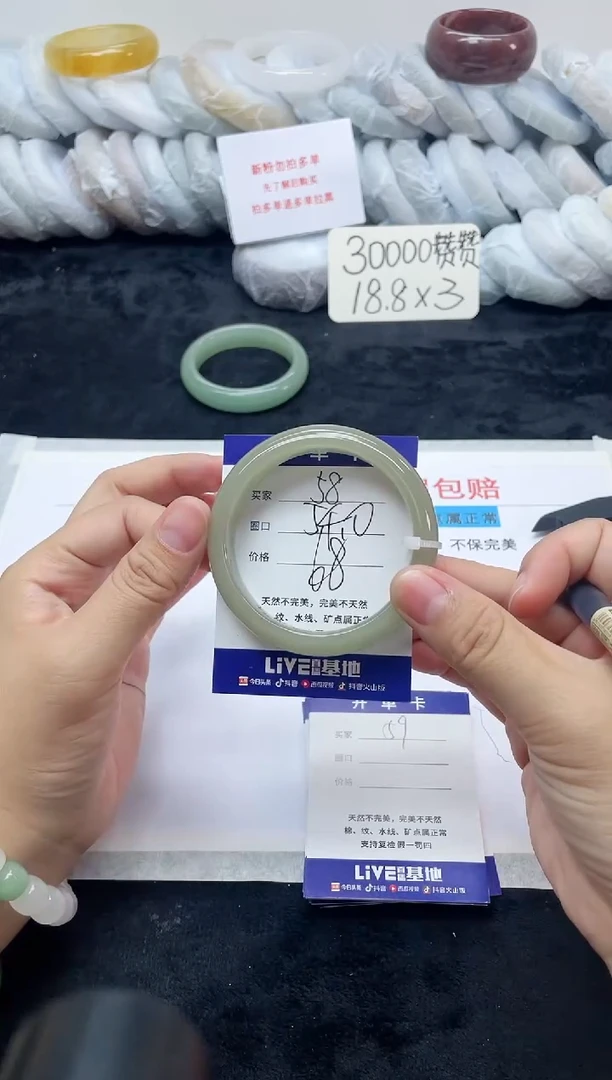 未镶嵌手镯石英质玉58