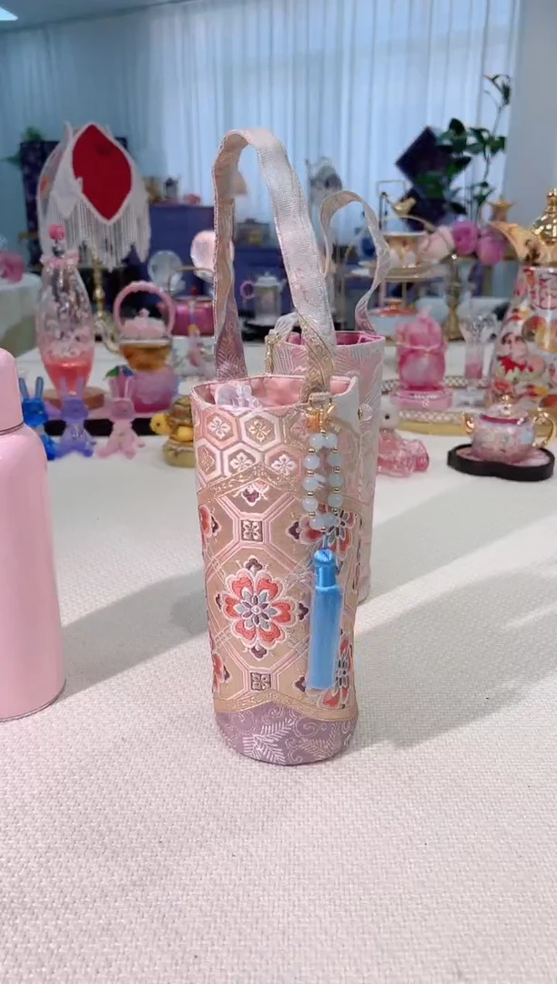 西针织--保温杯提包-如图