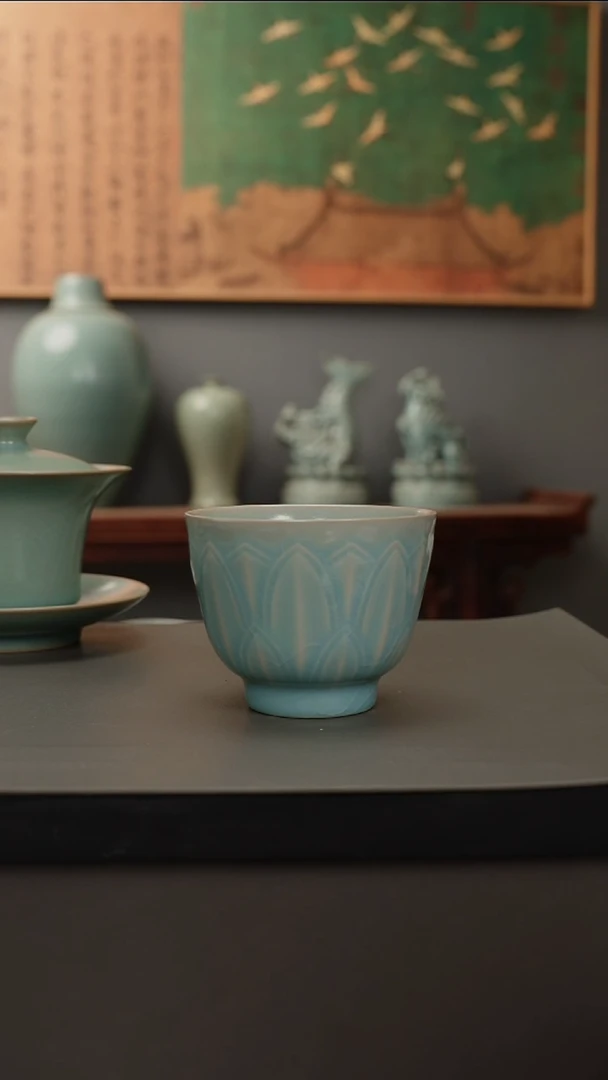 杯原产地原矿   莲瓣杯