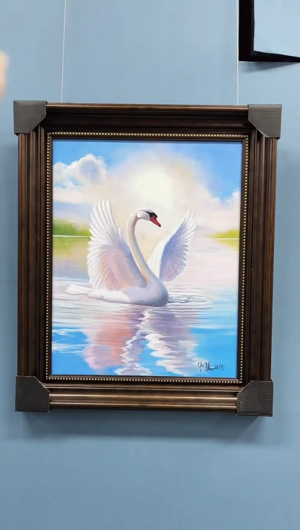 油画管伟骏精品油画作品74
