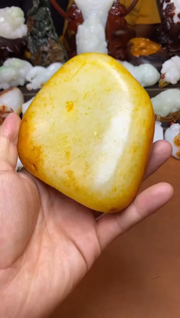 和田玉未镶嵌摆件和田玉