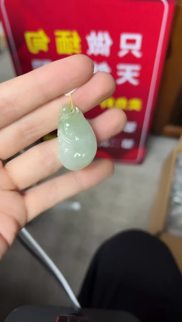 颈饰未镶嵌翡翠挂件H0002