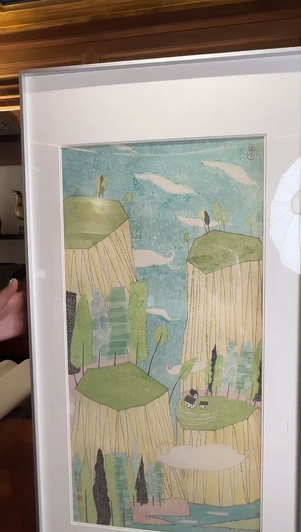 国画邹训精-2平尺-国画作品