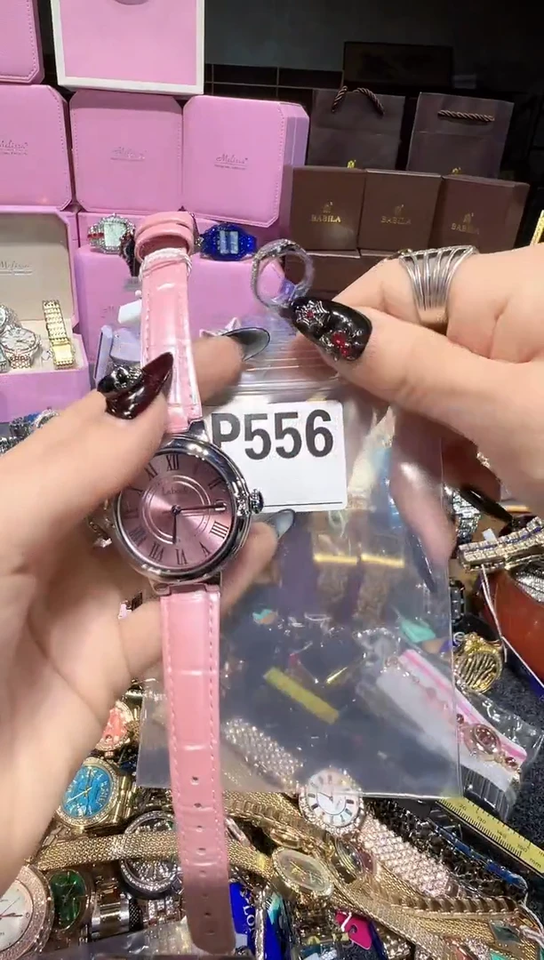 石英机芯不锈钢不锈钢直播定闪专用