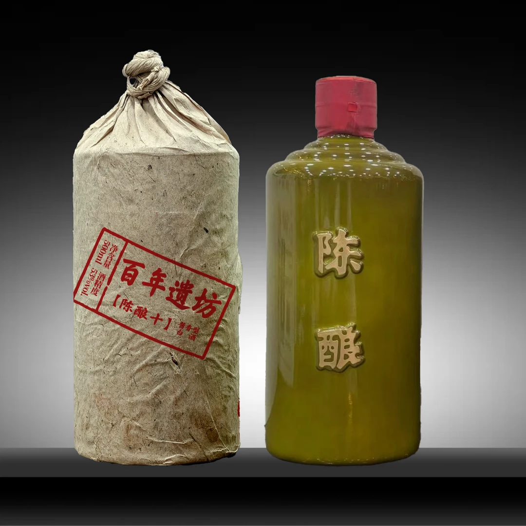 百年遗坊陈酿10老坤沙茅酱风味一箱六瓶3000ml