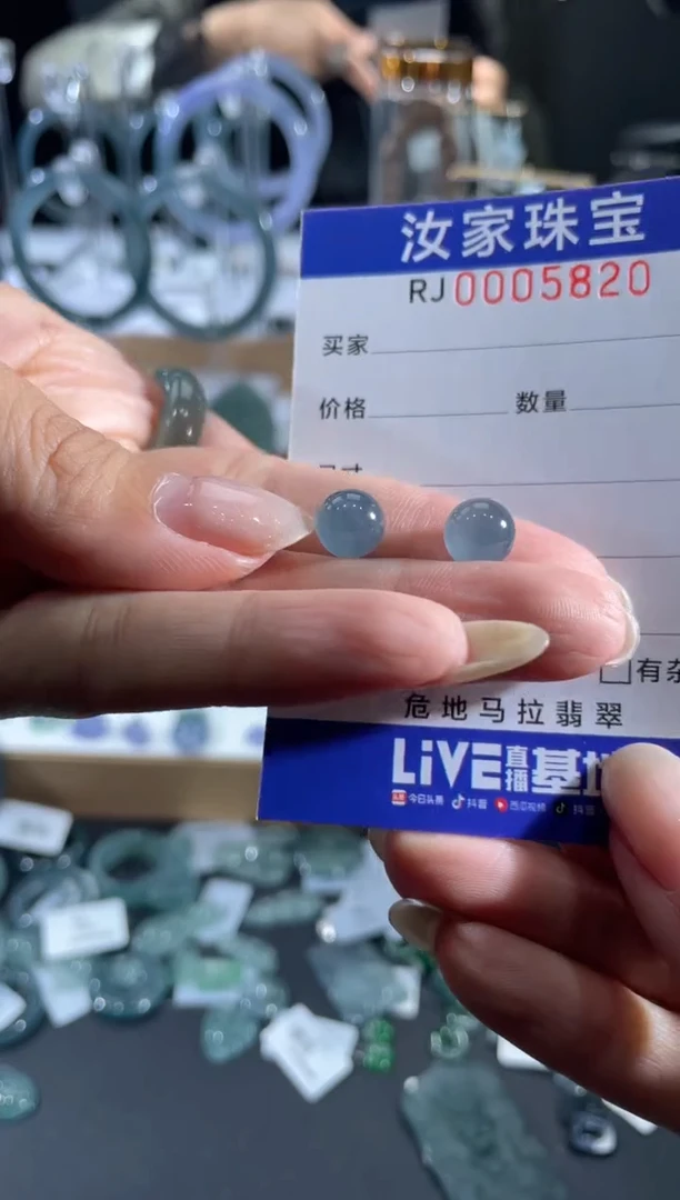 未镶嵌挂件翡翠5820