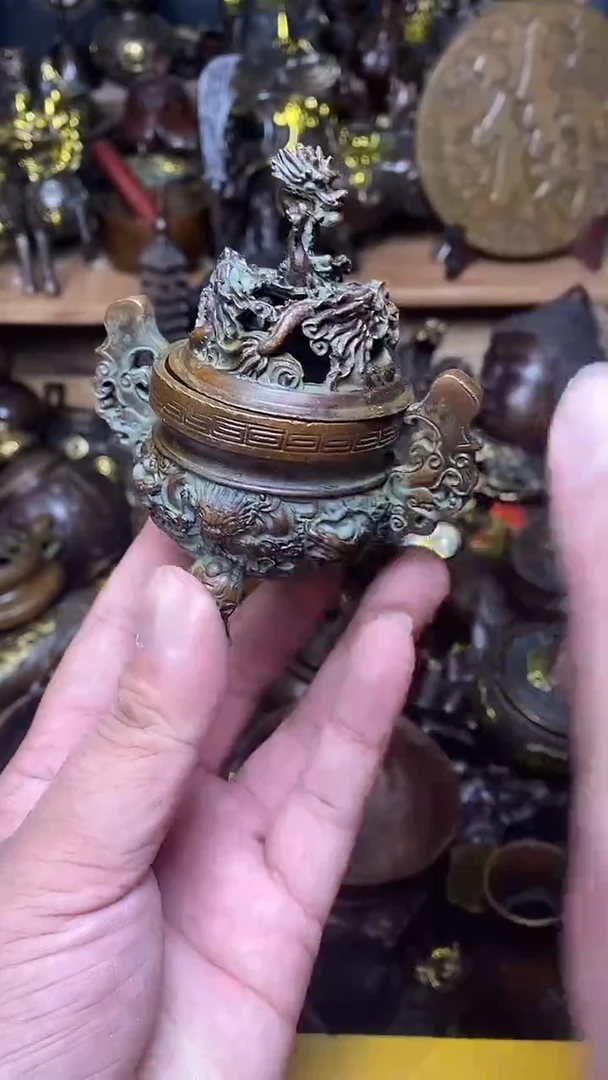 铜铜桌面摆件050