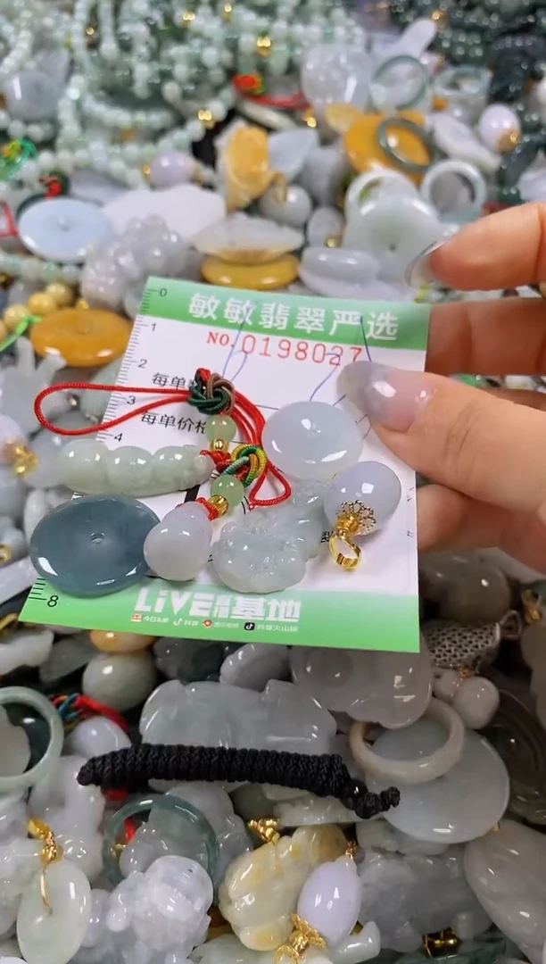 翡翠未镶嵌颈饰闪购0198027