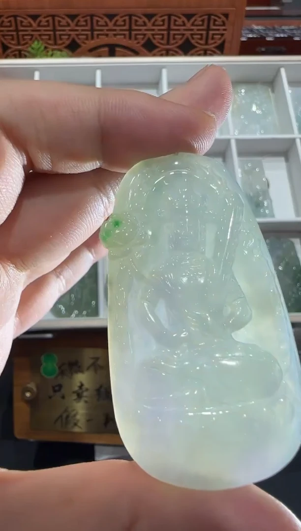 未镶嵌挂件翡翠A货翡翠多样性孤品