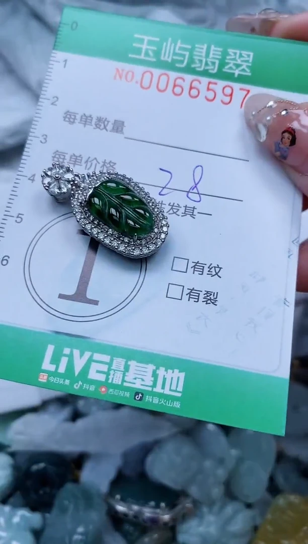 【闪购商品】翡翠颈饰未镶嵌闪购0066597