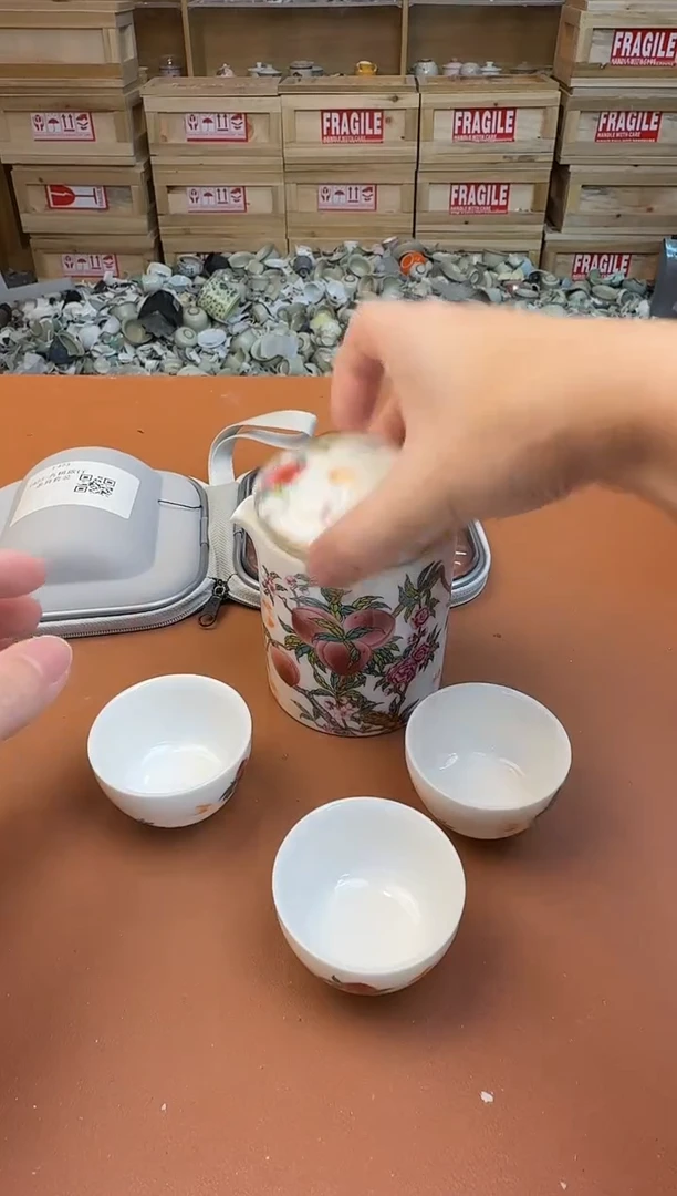 旅行有些茶具有瑕疵介意勿拍，直播样品清活都是孤品亏本卖