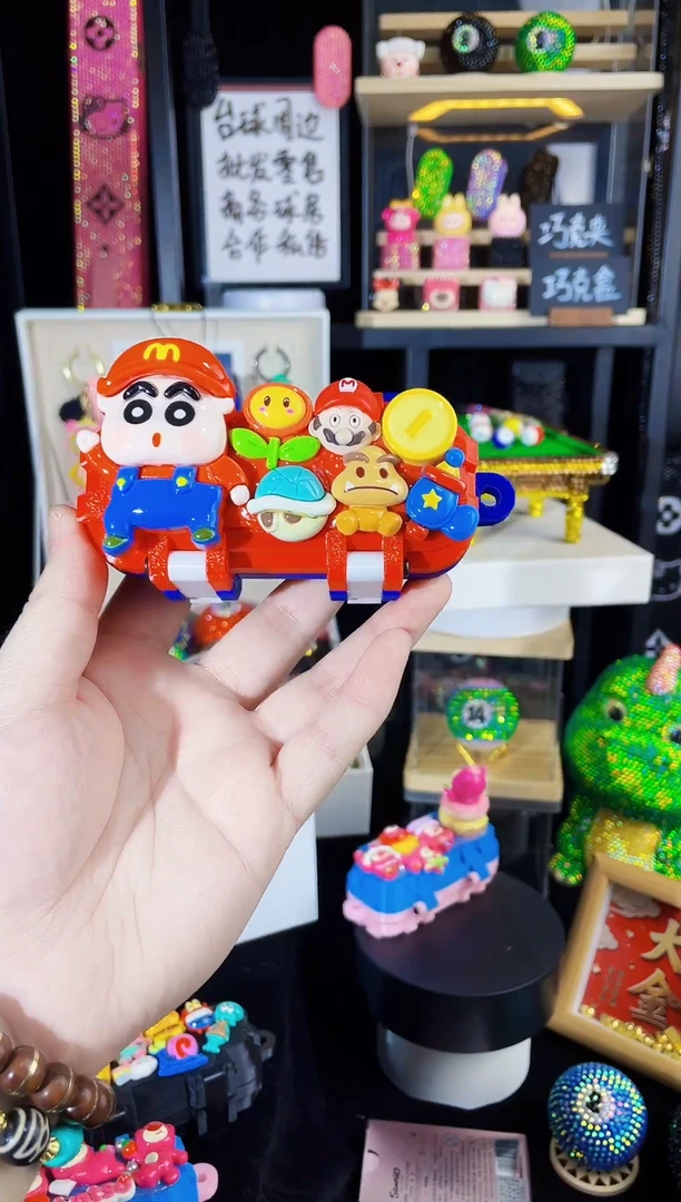 定制三孔巧克盒马里奥