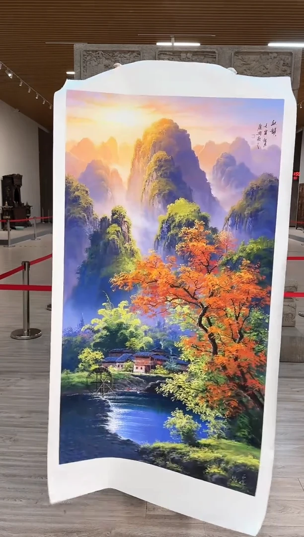 国画95赵隆轩艺术馆李庆兴老师作品
