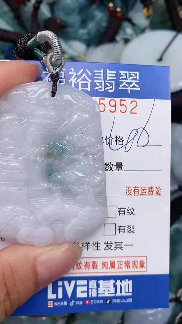 翡翠未镶嵌颈饰...0005952