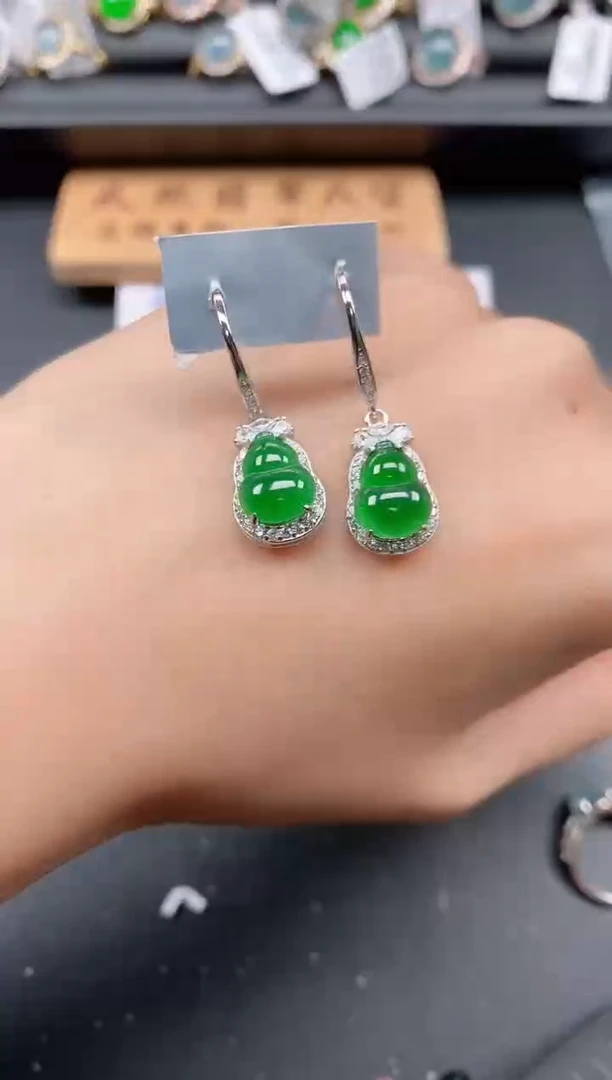 银S925镶嵌戒指翡翠11111