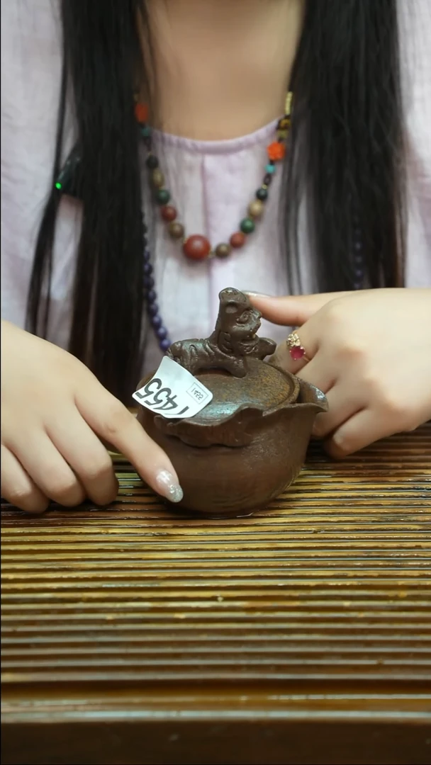 万古烧粗陶手工茶具