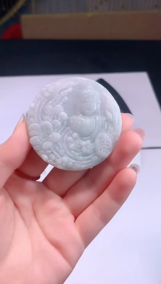颈饰未镶嵌翡翠0芹0翡翠珠宝443