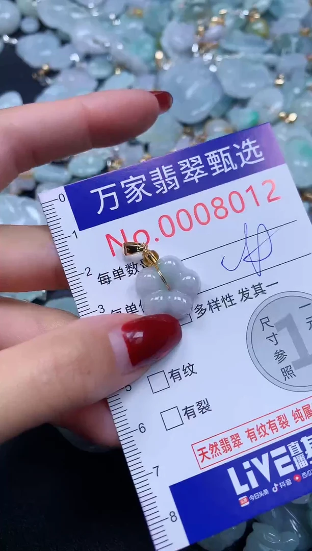 颈饰未镶嵌翡翠8012
