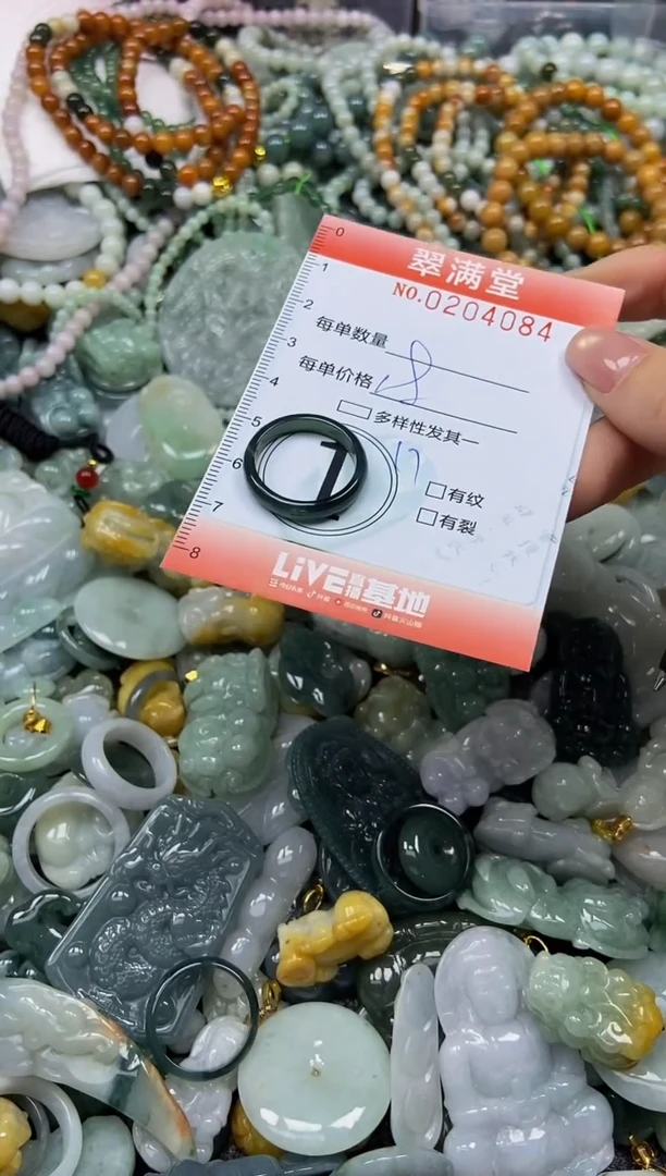颈饰未镶嵌翡翠闪购0204084