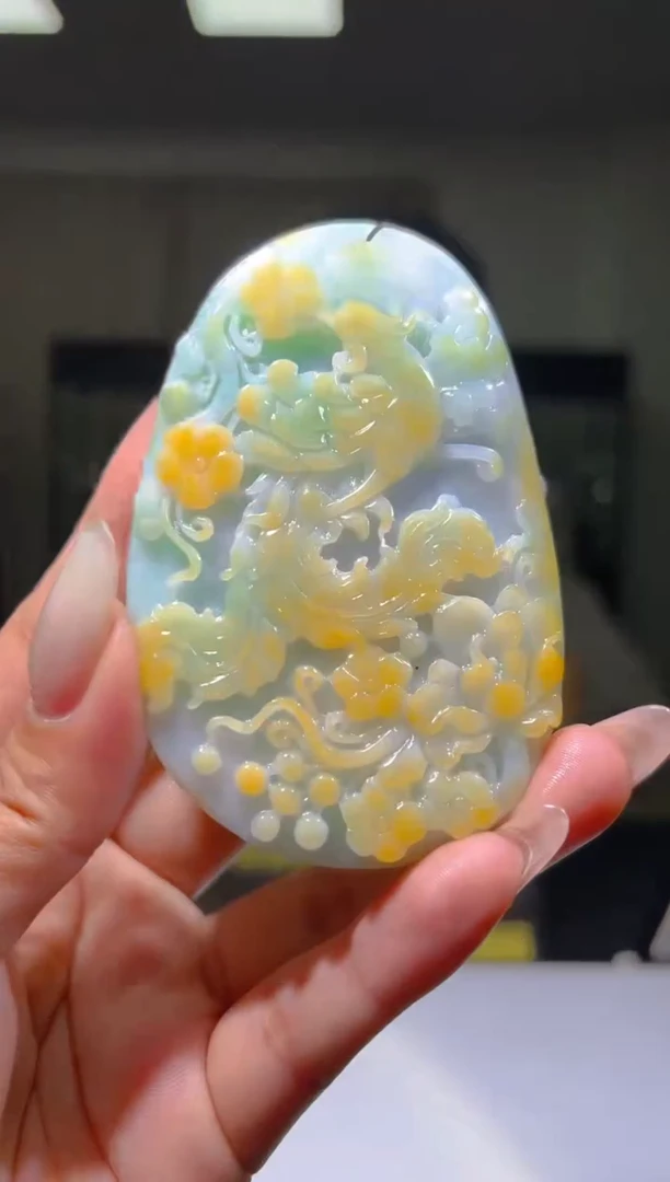 未镶嵌定制翡翠26/1214/L/凤凰