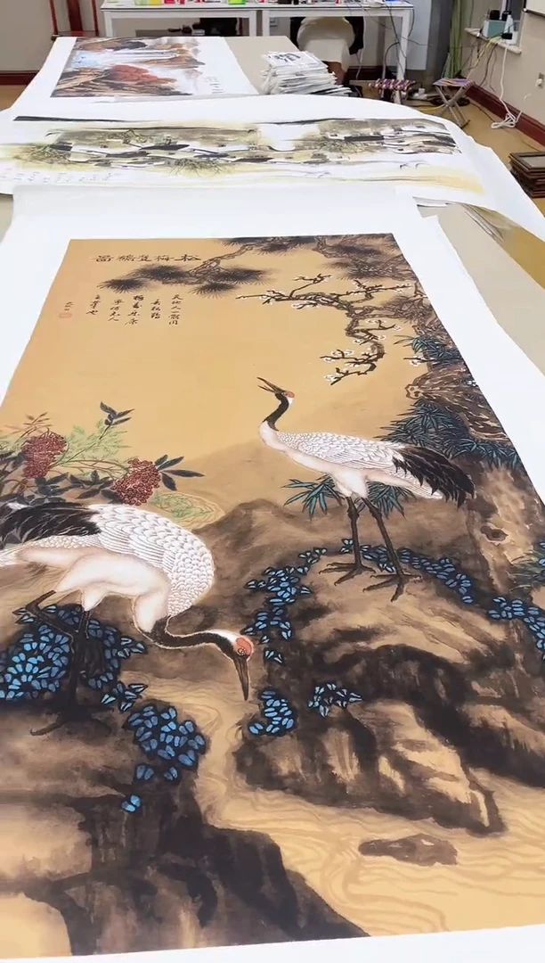 国画九霄甄选国画作品zhb072