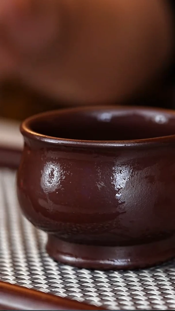 茶杯紫砂宜兴紫砂杯120CC  0049