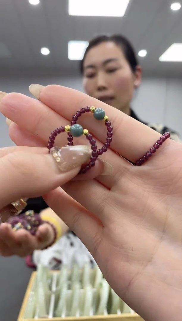 【闪购商品】石榴石戒圈未镶嵌多样性拍一发一