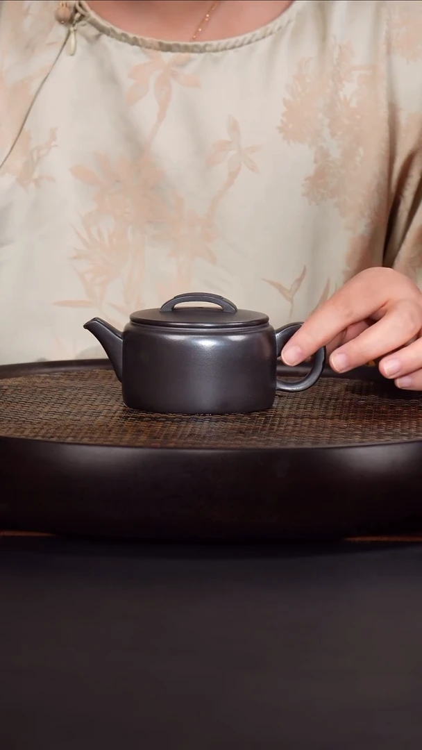 茶壶紫砂HY汉瓦26 石黄 220毫升