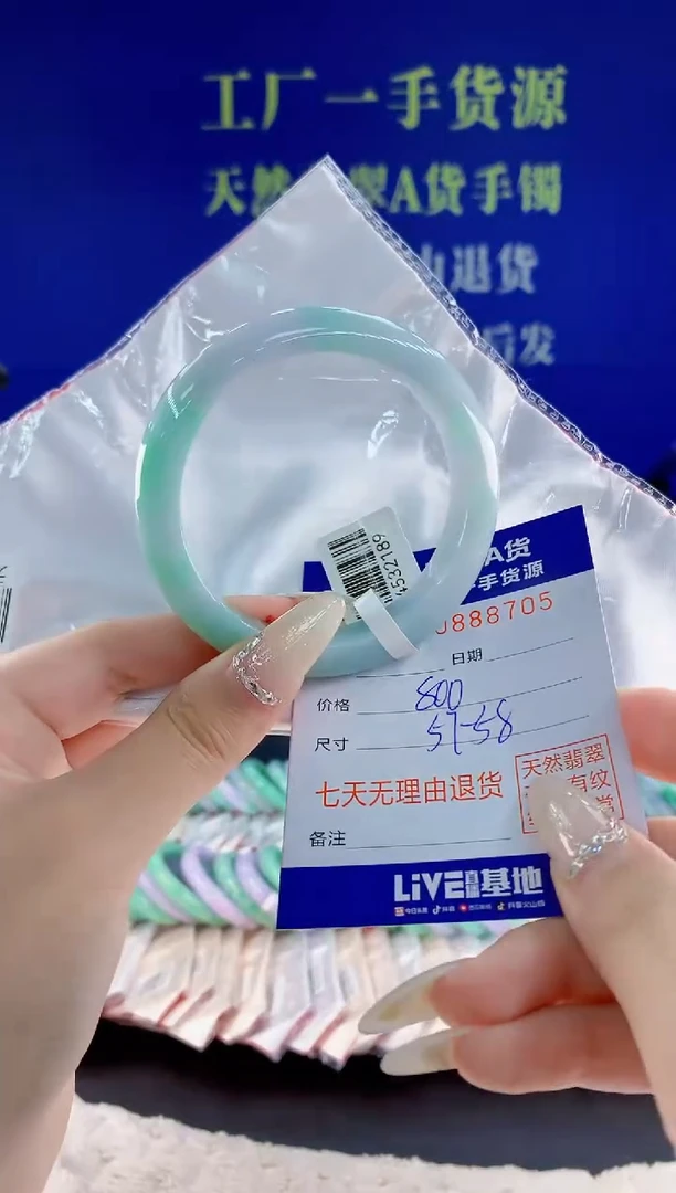 未镶嵌手镯翡翠05天然翡翠A货