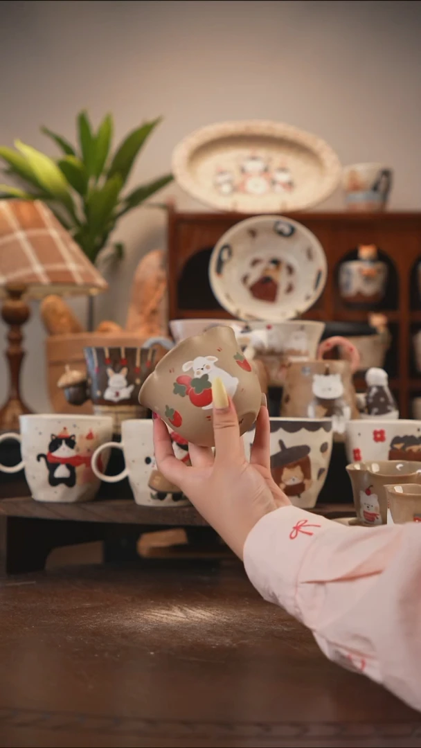 可爱川谷原创陶瓷7.5直播福利正品