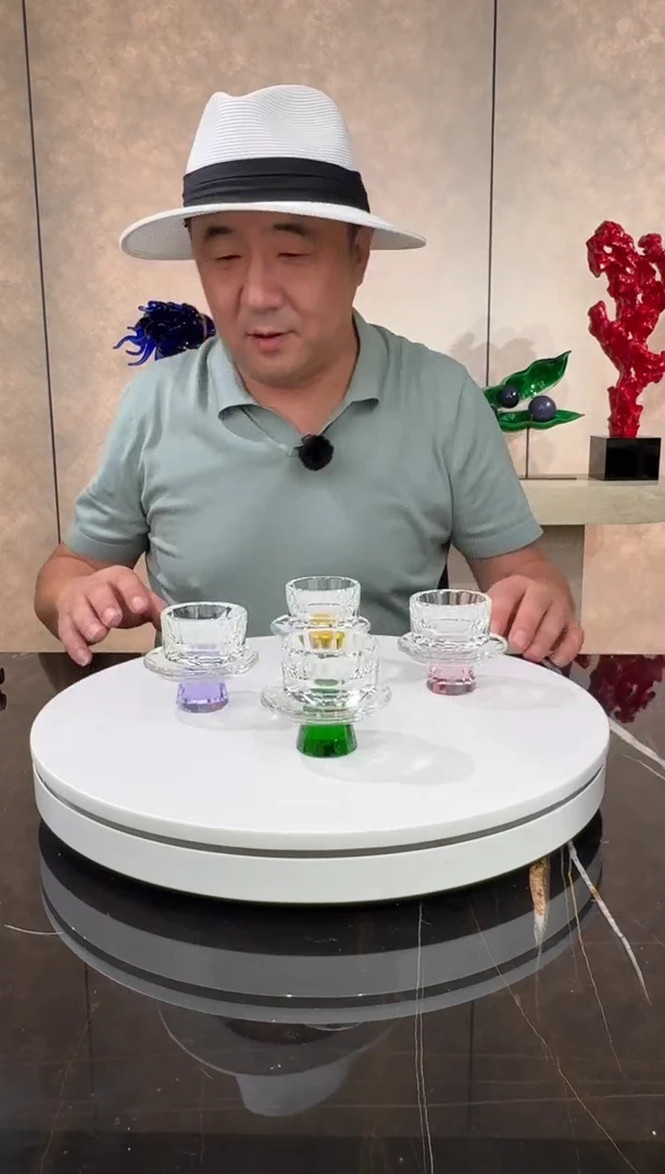 摆件花茶杯4碟4杯