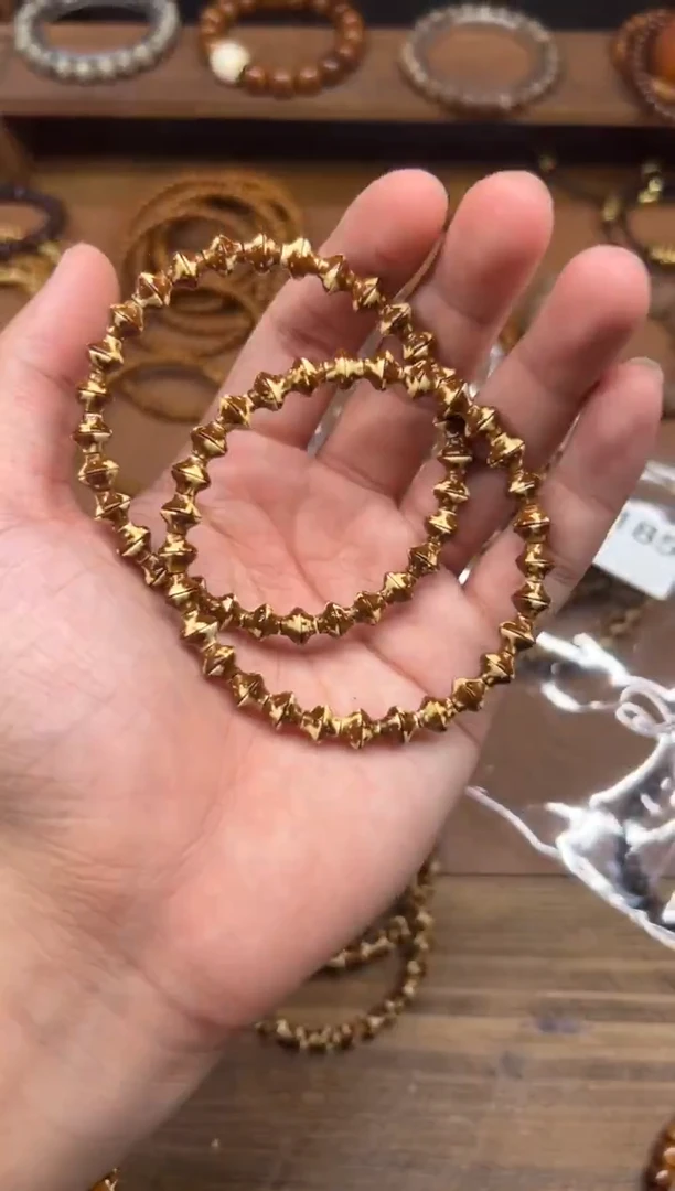 手串紫金鼠鼠尖实心斗笠杯