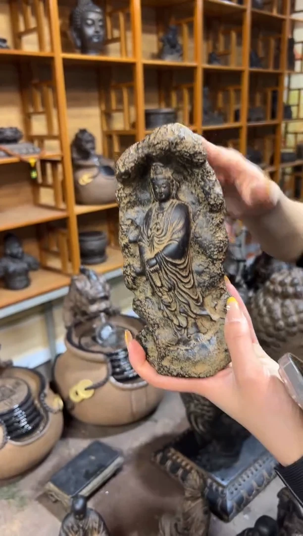 陶土【火山泥】普慈观音