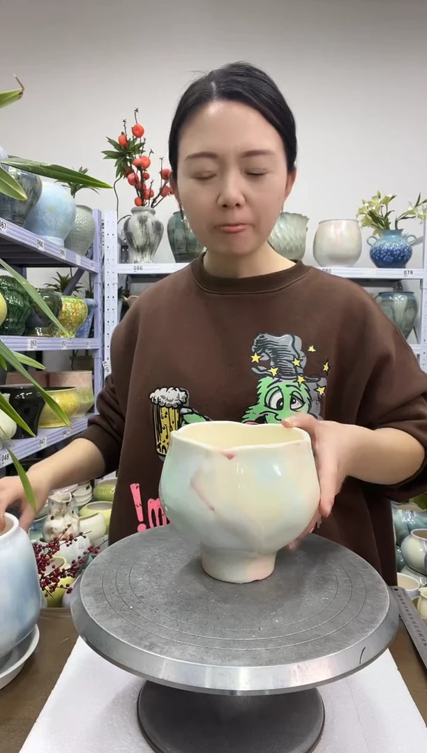 【12.23】花盆链接 高13.5：  口：12.5