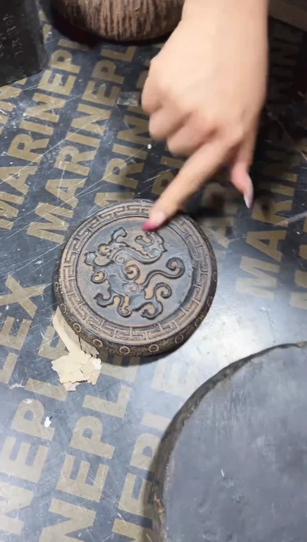 陶土【火山泥】白虎底座