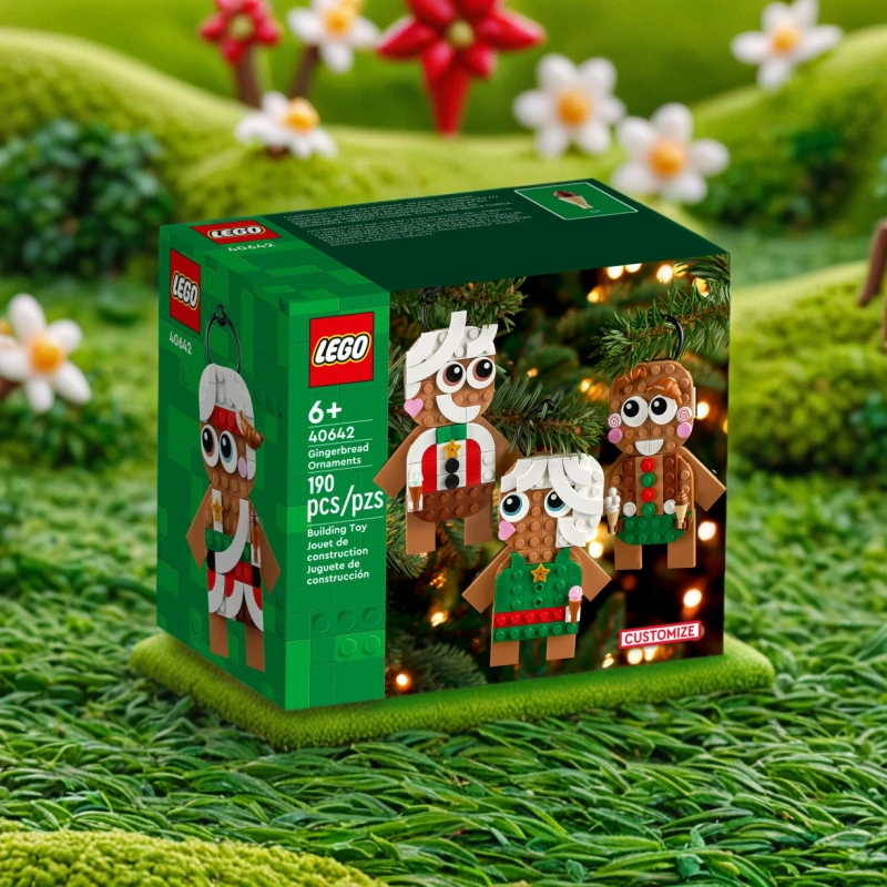 LEGO/乐高积木40642 可爱的姜饼人1盒礼物优选