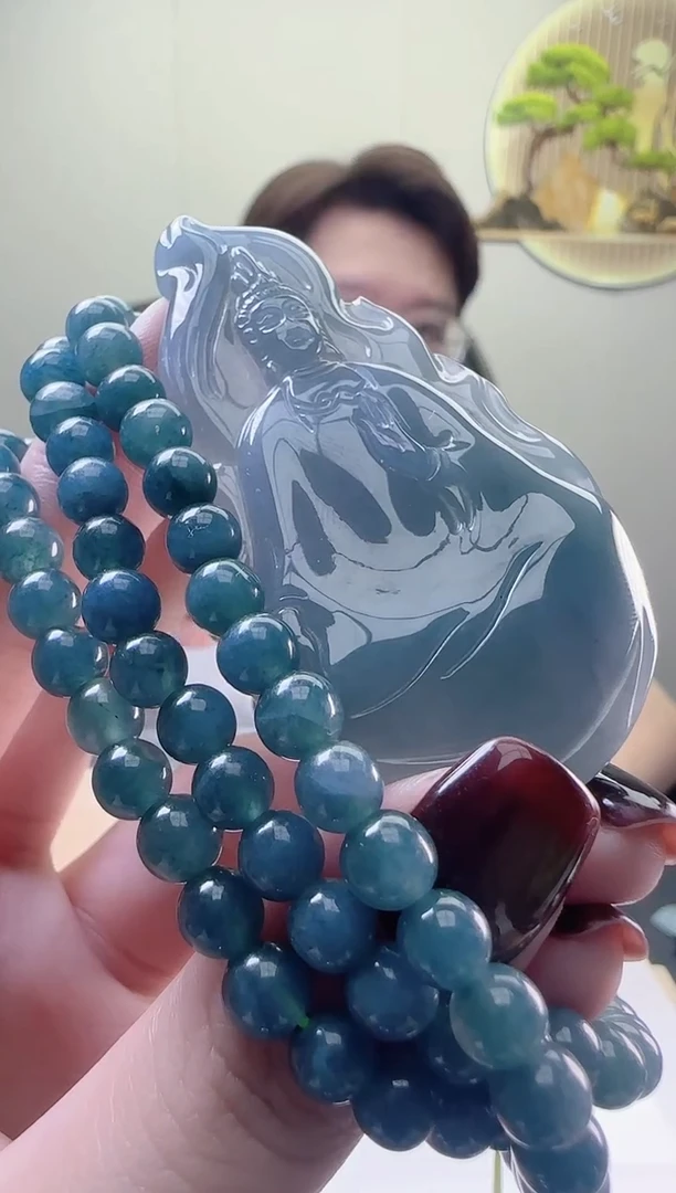 颈饰未镶嵌翡翠多样性随机发其一`