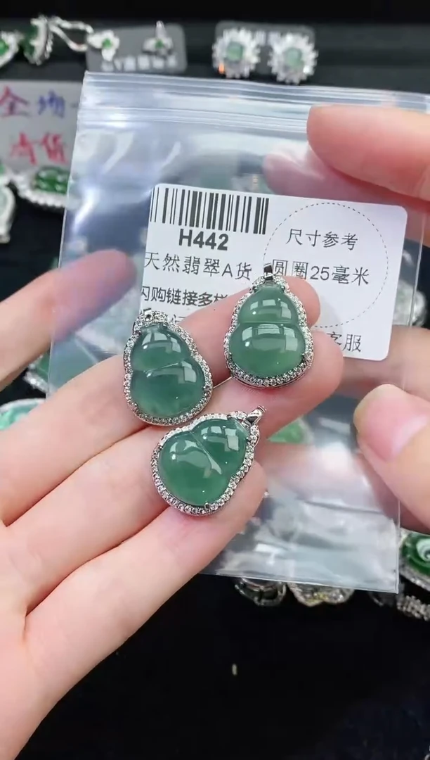 【闪购商品】翡翠颈饰未镶嵌多样性只发一件H442