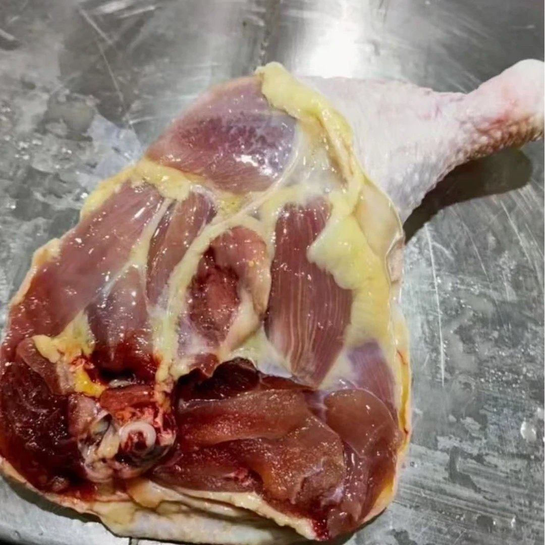 b买8斤送1斤 到手9斤土鸡边腿 急冻生鲜 顺丰包邮  包冰率不含冰