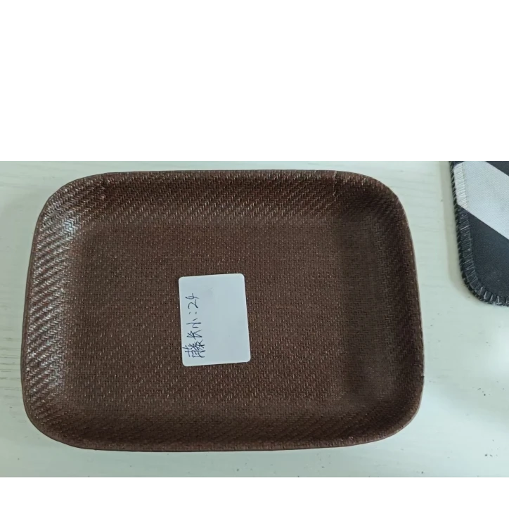 藤席长方形果盘小   CL-132