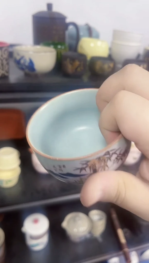 摆件青韵瓷华清货专属链接