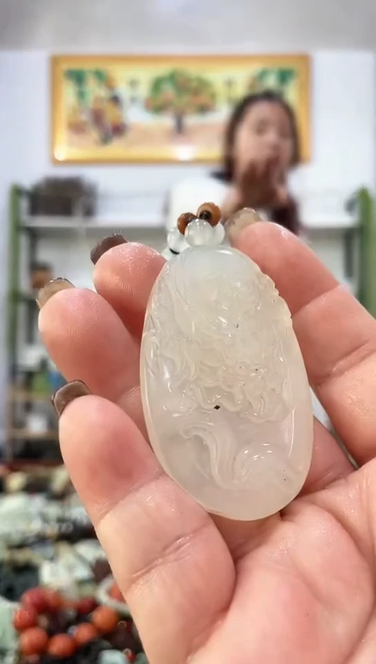 未镶嵌岫玉挂件