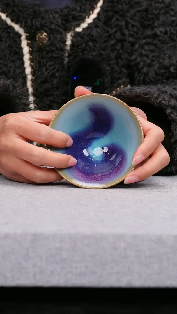 【闪购商品】瓷片039有老师钧瓷一月十六