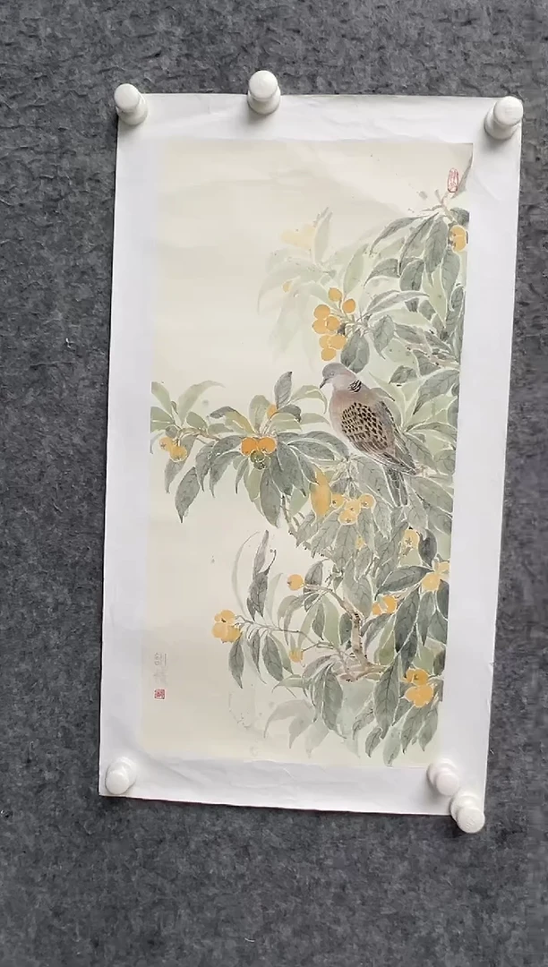 国画邹训精-2平尺-国画作品-GGyz