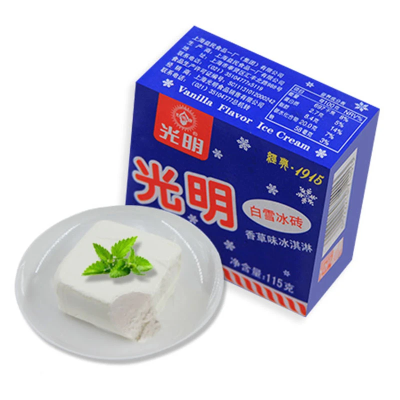 光明白雪冰砖115g/块