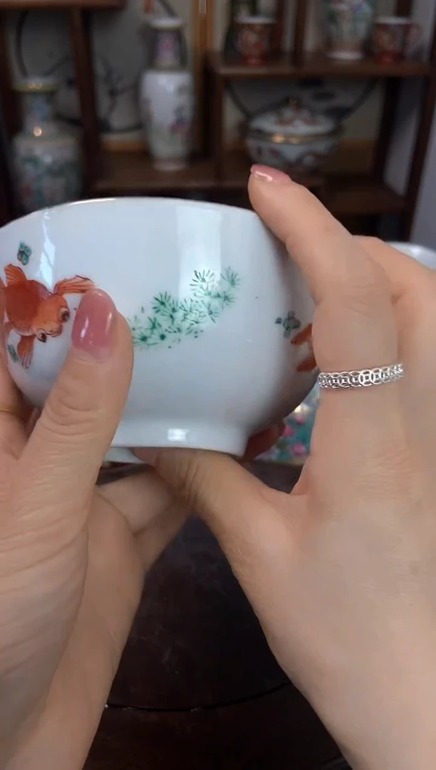 瓷片微瑕景德镇窑厂瓷摆件单件